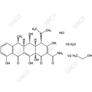 盐酸多西环素半乙醇酸酯半水合物,24390-14-5