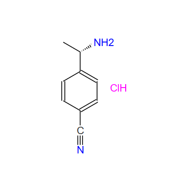 911372-80-0；4-氰基苯基乙胺盐酸盐；(S)-4-(1-AMinoethyl)benzonitrile HCl