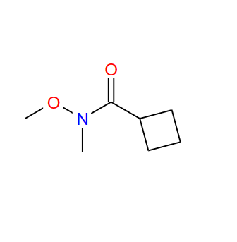 640768-72-5;N-甲氧基-N-甲基环丁酰胺;Cyclobutanecarboxamide, N-methoxy-N-methyl- (9CI)