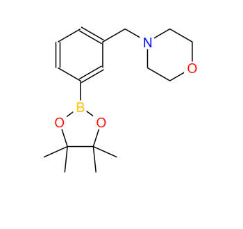 364794-80-9;4-[3-(4,4,5,5-四甲基-1,3,2-二氧硼烷-2-基)苄基]吗啉;4-[3-(4,4,5,5-TETRAMETHYL-1,3,2-DIOXABOROLAN-2-YL)BENZYL]MORPHOLINE