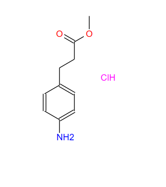 91012-19-0；4-氨基苯丙酸甲酯盐酸盐；Methyl 3-(4-aMinophenyl)propanoate