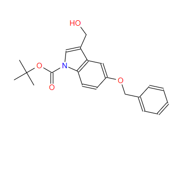 914349-14-7；1-BOC-5-苄氧基-3羟甲基吲哚；1-Boc-5-benzyloxy-3-hydroxymethylindole