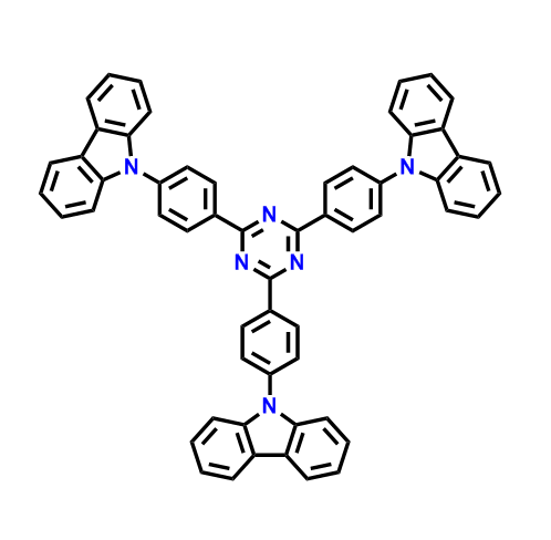 2,4,6-三(4-(9H-咔唑9-基)苯基)- 1,3,5-三嗪