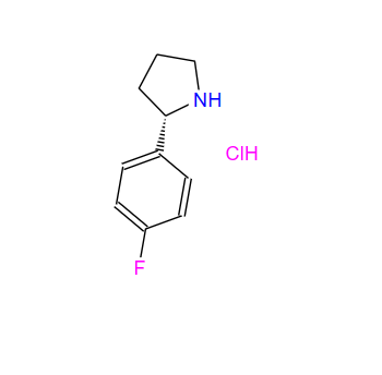 1073556-40-7；(S)-2-(4-氟苯基)吡咯烷盐酸盐；(S)-2-(4-FLUOROPHENYL)PYRROLIDINE HYDROCHLORIDE