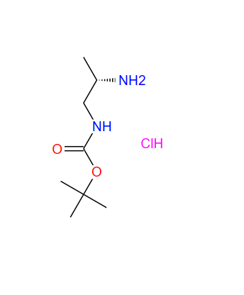 1269493-35-7；(S)-(2-氨基丙基)氨基甲酸叔丁酯盐酸盐；(S)-tert-Butyl (2-aMinopropyl)carbaMate hydrochloride