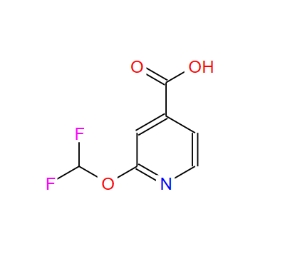 1211581-51-9;2-(二氟甲氧基)异尼古丁酸;2-(difluoroMethoxy)isonicotinic acid