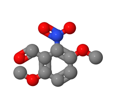 3,6-二甲氧基-2-硝基苯甲醛
