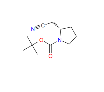 142253-50-7；(S)-2-(氰基甲基)吡咯烷-1-甲酸叔丁酯；N-BOC-(2S)-PYRR(2-CHCN)