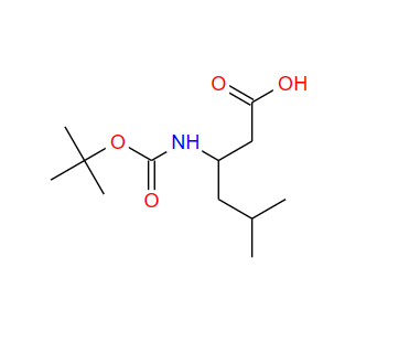 138165-75-0；3-BOC氨基-5甲基己酸；3-[(T-BUTOXYCARBONYL)AMINO]-5-METHYLHEXANOICACID