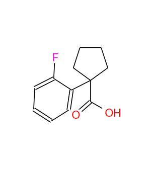 214262-96-1；1-(2-氟苯基)环戊羧酸；1-(2-FLUOROPHENYL)CYCLOPENTANECARBOXYLIC ACID, 98