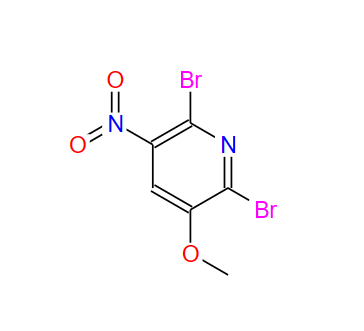 79491-46-6?；2,6-二溴-3-甲氧基-5-硝基吡啶；2,6-dibroMo-3-Methoxy-5-nitropyridine