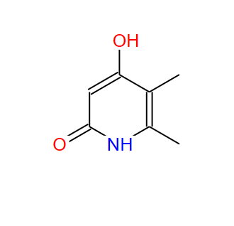84953-72-0；4-羟基-5,6-二甲基吡啶-2(1H)-酮；2(1H)-Pyridinone,4-hydroxy-5,6-dimethyl-