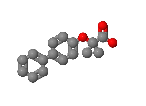 2-甲基-2-(4-苯基苯氧基)丙酸