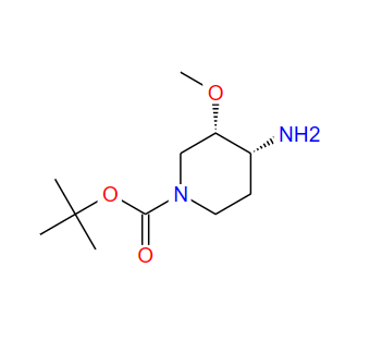1171125-92-0;(3S,4R)-N-BOC-4-氨基-3-甲氧基哌啶;