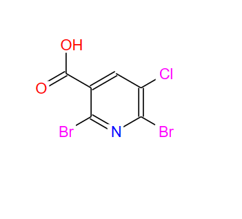 55304-86-4；2,6-二溴-5-氯烟酸；2,6-dibroMo-5-chloronicotinic acid