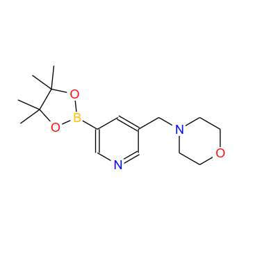 919347-16-3；4-((5-(4,4,5,5-四甲基-1,3,2-二氧杂环戊硼烷-2-基)吡啶-3-基)甲基)吗啉