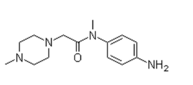 N-(4-氨基苯基)-N,4-二甲基-1-哌嗪乙酰胺 