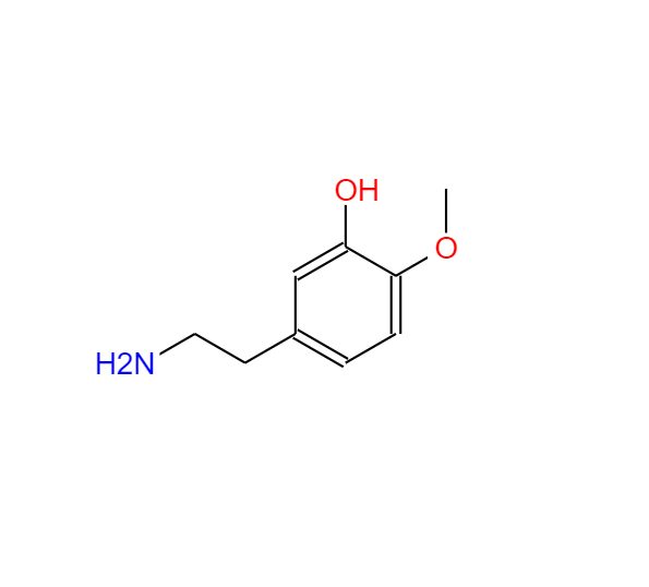 3-羟基-4-甲氧基苯乙胺