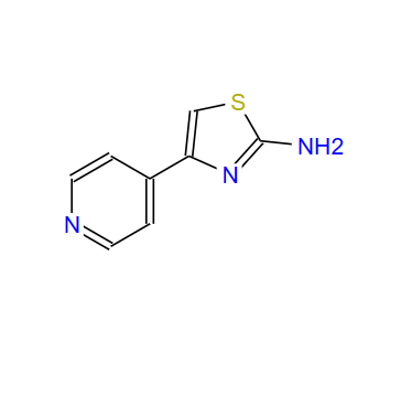 30235-28-0；4-(4-吡啶基)-2-氨基噻唑；4-PYRIDIN-4-YL-THIAZOL-2-YLAMINE