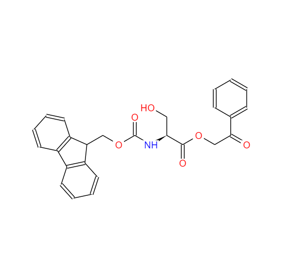 N-(9-芴甲氧羰基)-L-丝氨酸苯甲酰甲酯