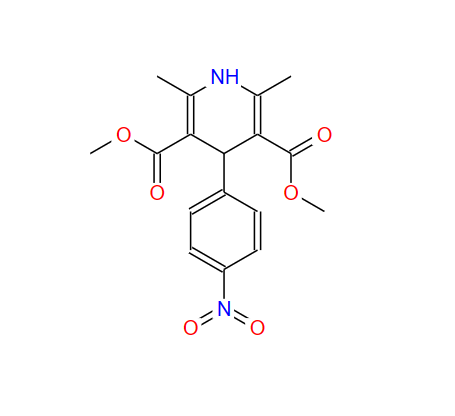 21829-09-4；贝尼地平杂质B；dimethyl 2,6-dimethyl-4-(4-nitrophenyl)-1,4-dihydropyridine-3,5-dicarb oxylate