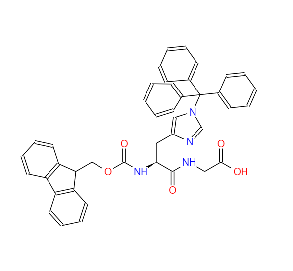 Fmoc -His (Trt)-Gly-OH
