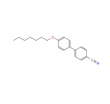 52364-72-4；4-庚氧基-4'-氰基联苯；4'-Heptyloxy-4-cyanobiphenyl