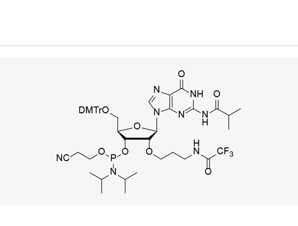 2'-O-Trifluoroacetamindo propyl-G(iBu)-3'-CE-Phosphoramidite