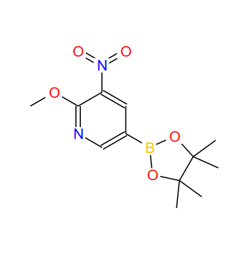 1083168-94-8?；2-甲氧基-3-硝基吡啶-5-硼酸频哪醇酯；