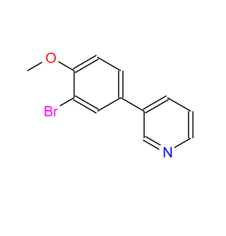 914349-55-6; 3-(3-溴-4-甲氧基苯基)吡啶;3-(3-BROMO-4-METHOXYPHENYL)PYRIDINE