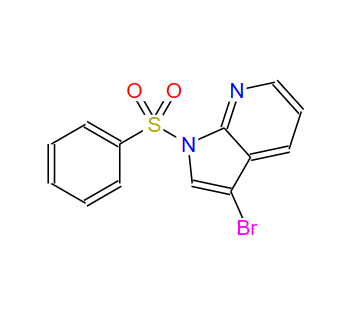 880769-95-9?；3-溴-1-甲基磺酰基-1H-吡咯并[2,3-B]吡啶；1-(Benzenesulfonyl)-3-bromo-1H-pyrrolo[2,3-b]pyridine