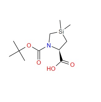 268224-29-9;(5R)-3,3-二甲基-1-氮杂-3-硅杂环戊烷-1,5-二羧酸 1-叔丁酯;
