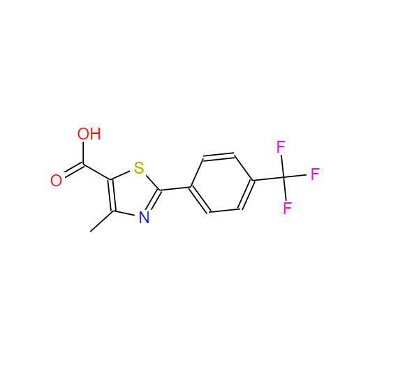 4-甲基-2-(4-三氟甲基苯基)噻唑-5-羧酸