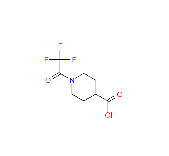 1-(2,2,2-三氟乙酰基)-4-哌啶羧酸 126501-70-0