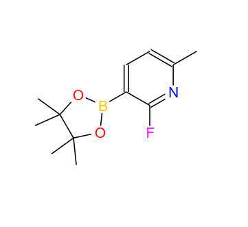 1218790-38-5;2-氟-6-甲基吡啶-3-硼酸频哪醇酯;2-fluoro-6-Methyl-3-(4,4,5,5-tetraMethyl-1,3,2-dioxaborolan-2-yl)pyridine