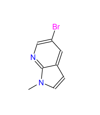 183208-22-2；5-溴-1-甲基-7-氮杂吲哚；1H-Pyrrolo[2,3-b]pyridine, 5-bromo-1-methyl-