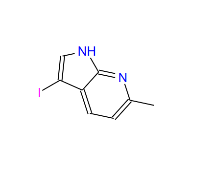 1000340-29-3；3-碘-6-甲基-1H-吡咯并[2,3-B]吡啶；3-IODO-6-METHYL-7-AZAINDOLE