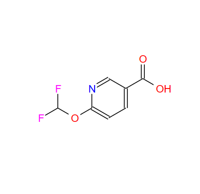 1211535-62-4；6-(二氟甲氧基)烟酸；6-(difluoroMethoxy)nicotinic acid