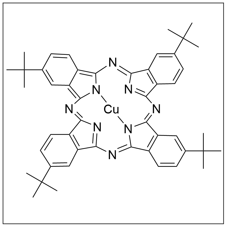 2,9,16,23-四叔丁基-29H,31H-酞菁铜(II) 39001-64-4