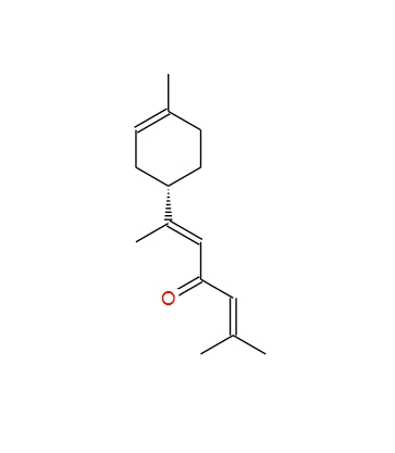 108645-54-1；2,5-Heptadien-4-one, 2-methyl-6-[(1S)-4-methyl-3-cyclohexen-1-yl]-, (5E)-