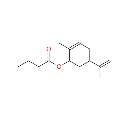 93919-04-1；2-methyl-5-(1-methylvinyl)-2-cyclohexen-1-yl butyrate