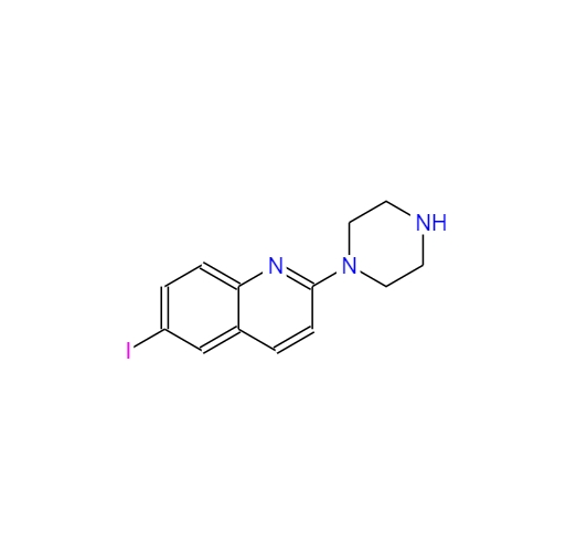 6-碘-2-(1-哌嗪基)-喹啉 296759-25-6