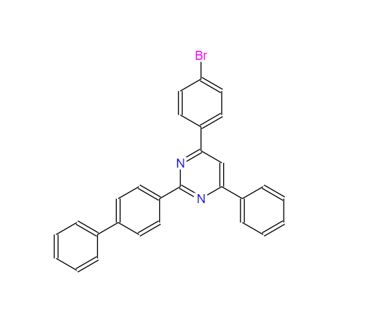 2- [1,1'-联苯] -4-基-4-（4-溴苯基）-6-苯基嘧啶