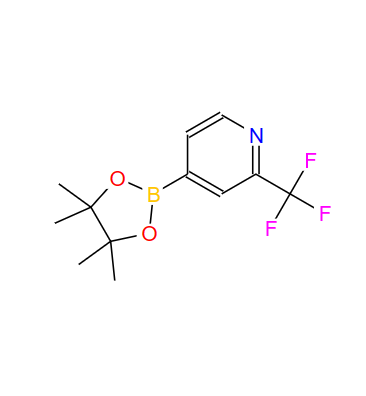 1036990-42-7;2-三氟甲基吡啶-4-硼酸频哪醇酯;2-(TRIFLUOROMETHYL)PYRIDINE-4-BORONIC ACID PINACOL ESTER