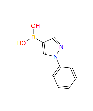 1201643-70-0;1-苯基-1H-吡唑-4-硼酸;1-Phenylpyrazole-4-boronic acid