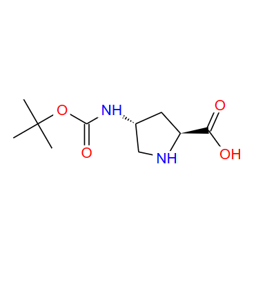 1279034-98-8；(2S,4R)-4-N-BOC吡咯-2-羧酸；(2S,4R)-4-((tert-butoxycarbonyl)aMino)pyrrolidine-2-carboxylic acid