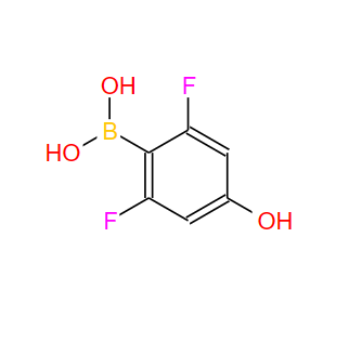 957065-87-1?；2,6-二氟- 4 -羟基苯乙酸；2,6-Difluoro-4-hydroxybenzeneboronic acid