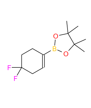 1227068-84-9；4,4-二氟环己-1-烯基硼酸频那醇酯；2-(4,4-Difluorocyclohex-1-en-1-yl)-4,4,5,5-tetraMethyl-1,3,2-dioxaborolane