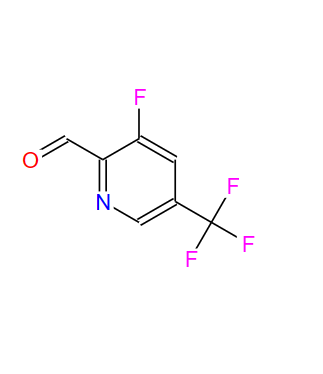 1227499-98-0；3-氟-5-(三氟甲基)吡啶醛；3-fluoro-5-(trifluoromethyl)pyridine-2-carbaldehyde