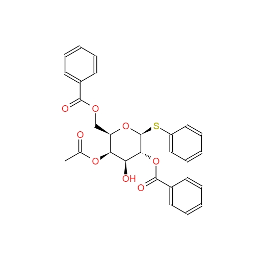 苯基 1-硫代-4-O-乙酰基-2,6-二-O-苯甲酰基-β-D-吡喃半乳糖苷